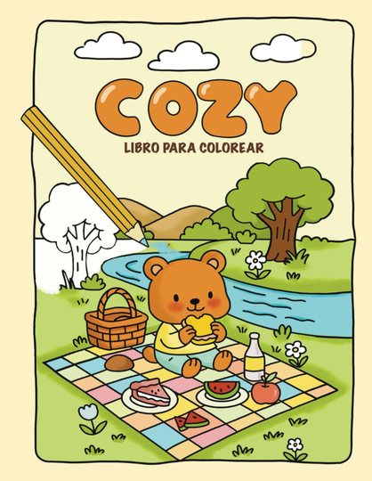 COZY · libro para colorear