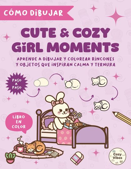 Cómo dibujar Cute & Cozy Girl Moments