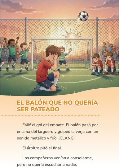 El balón que no quería ser pateado